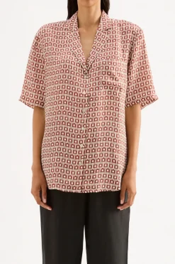 NUDE LUCY Jasper Cupro Shirt