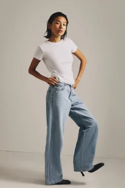 Nude Lucy Organic Baggy Jean 9O'S BLUE