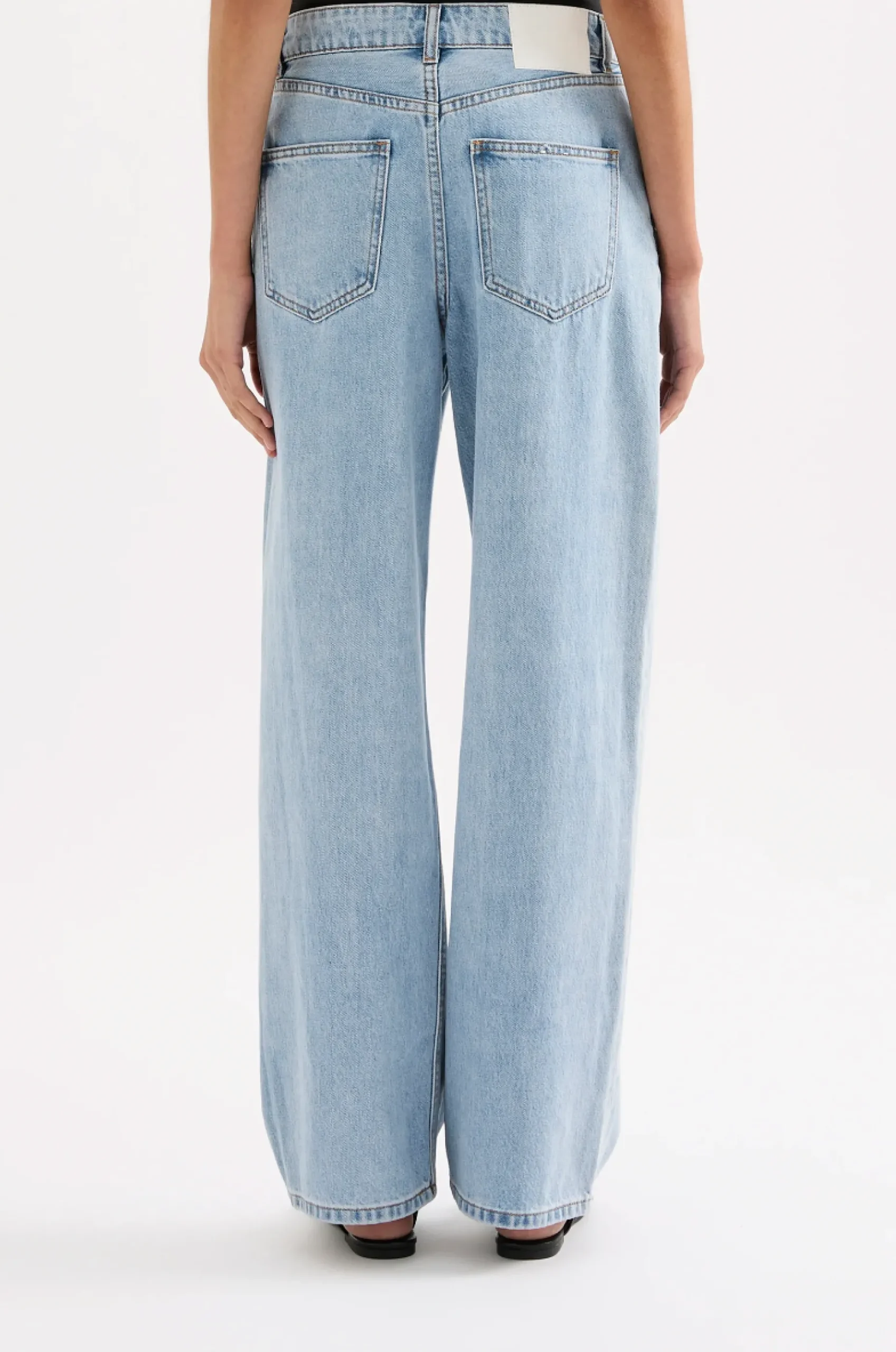 Nude Lucy Organic Baggy Jean 9O'S BLUE