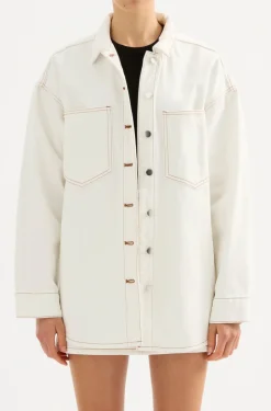 Nude Lucy Organic Denim Overshirt SALT