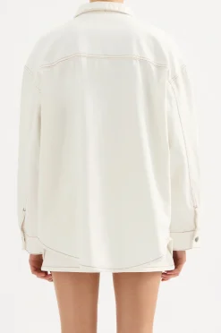 Nude Lucy Organic Denim Overshirt SALT