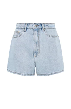 Nude Lucy Organic Mom Short BLUE WASH