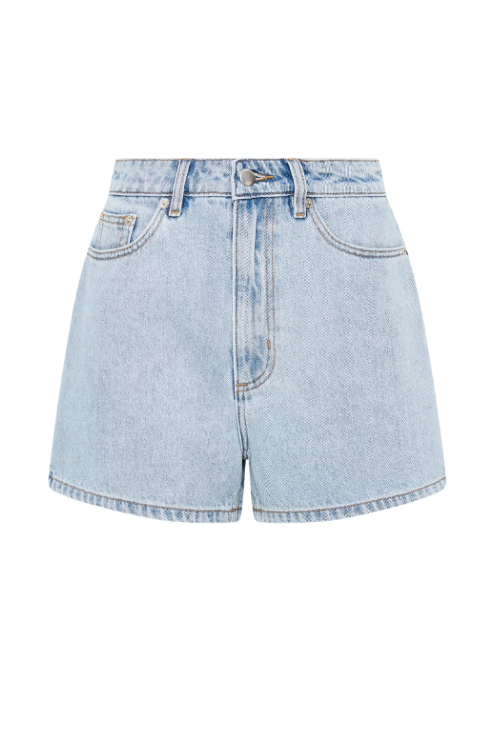 Nude Lucy Organic Mom Short BLUE WASH
