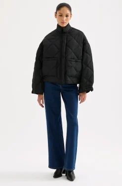 Nude Lucy Sloane Puffer Jacket BLACK
