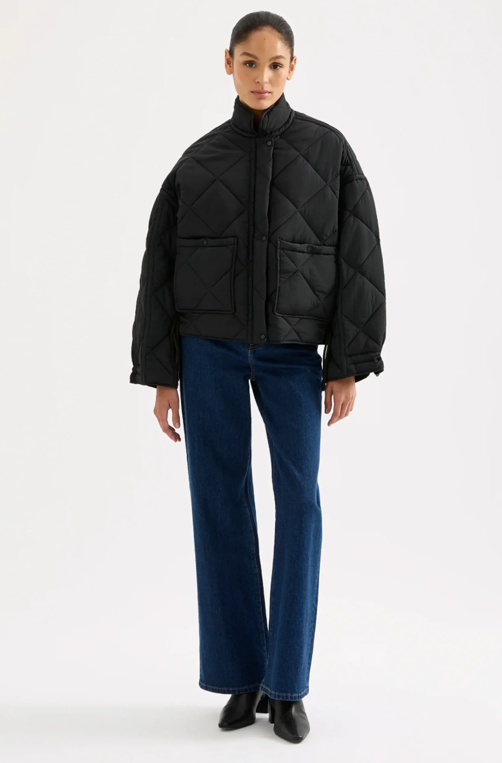Nude Lucy Sloane Puffer Jacket BLACK