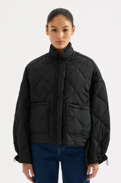 Nude Lucy Sloane Puffer Jacket BLACK