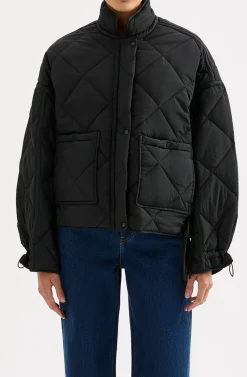 Nude Lucy Sloane Puffer Jacket BLACK