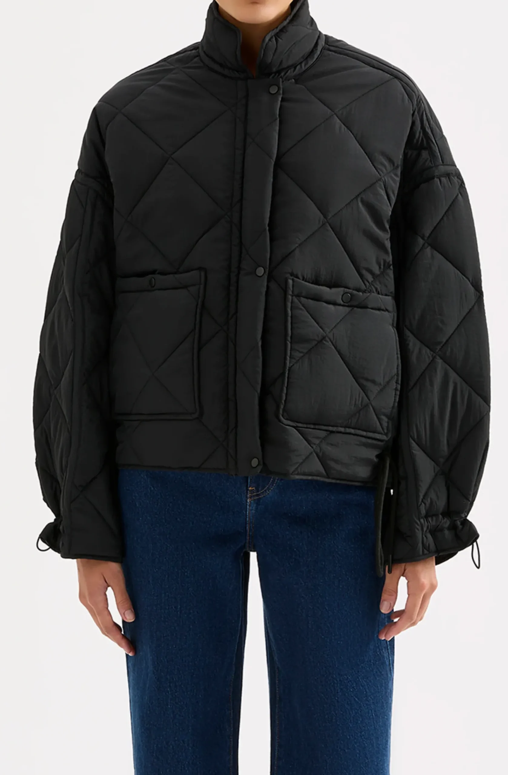 Nude Lucy Sloane Puffer Jacket BLACK