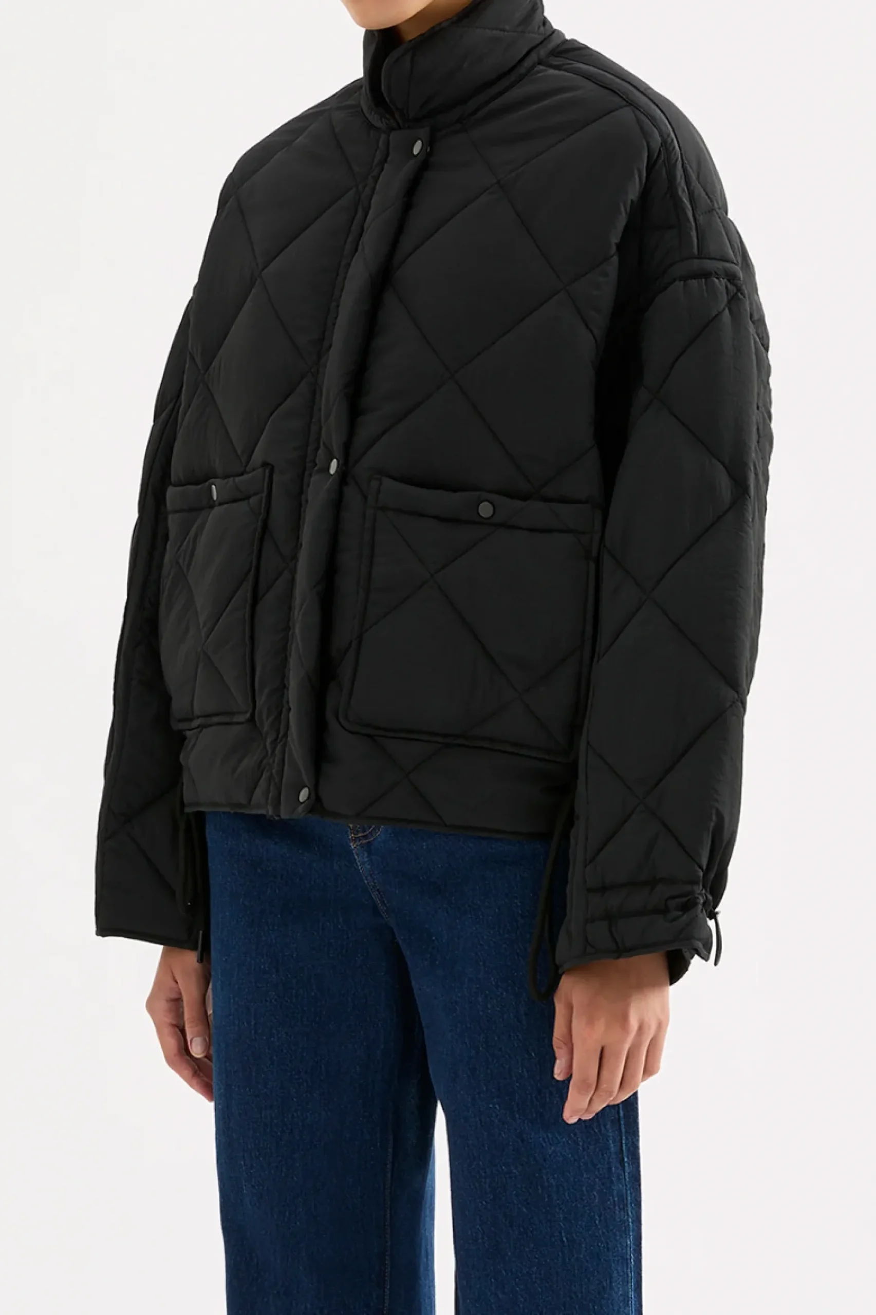 Nude Lucy Sloane Puffer Jacket BLACK