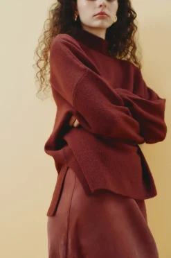 NUDE LUCY Taylor Knit PLUM