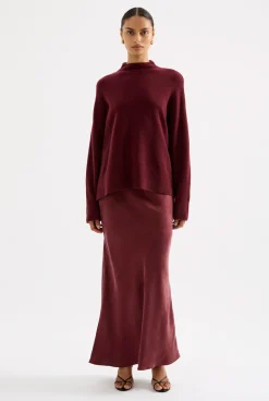 NUDE LUCY Taylor Knit PLUM