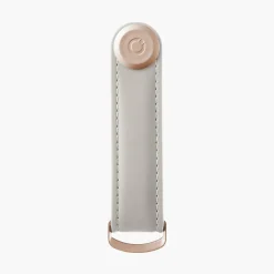ORBITKEY Leather Key Organiser STONE