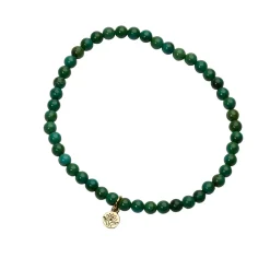 PALAS Healing Gem Bracelet GREEN HOWLITE