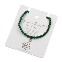 PALAS Healing Gem Bracelet GREEN HOWLITE