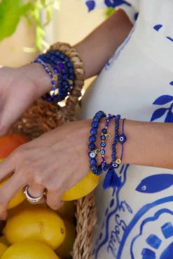 PALAS Healing Gem Bracelet EVIL EYE
