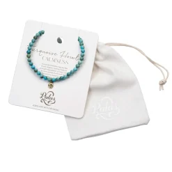 PALAS Healing Gem Bracelet TURQUOISE HOWLITE