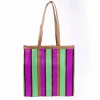 PARISIAN COOL Cannes Tote PURPLE+RASBERRY