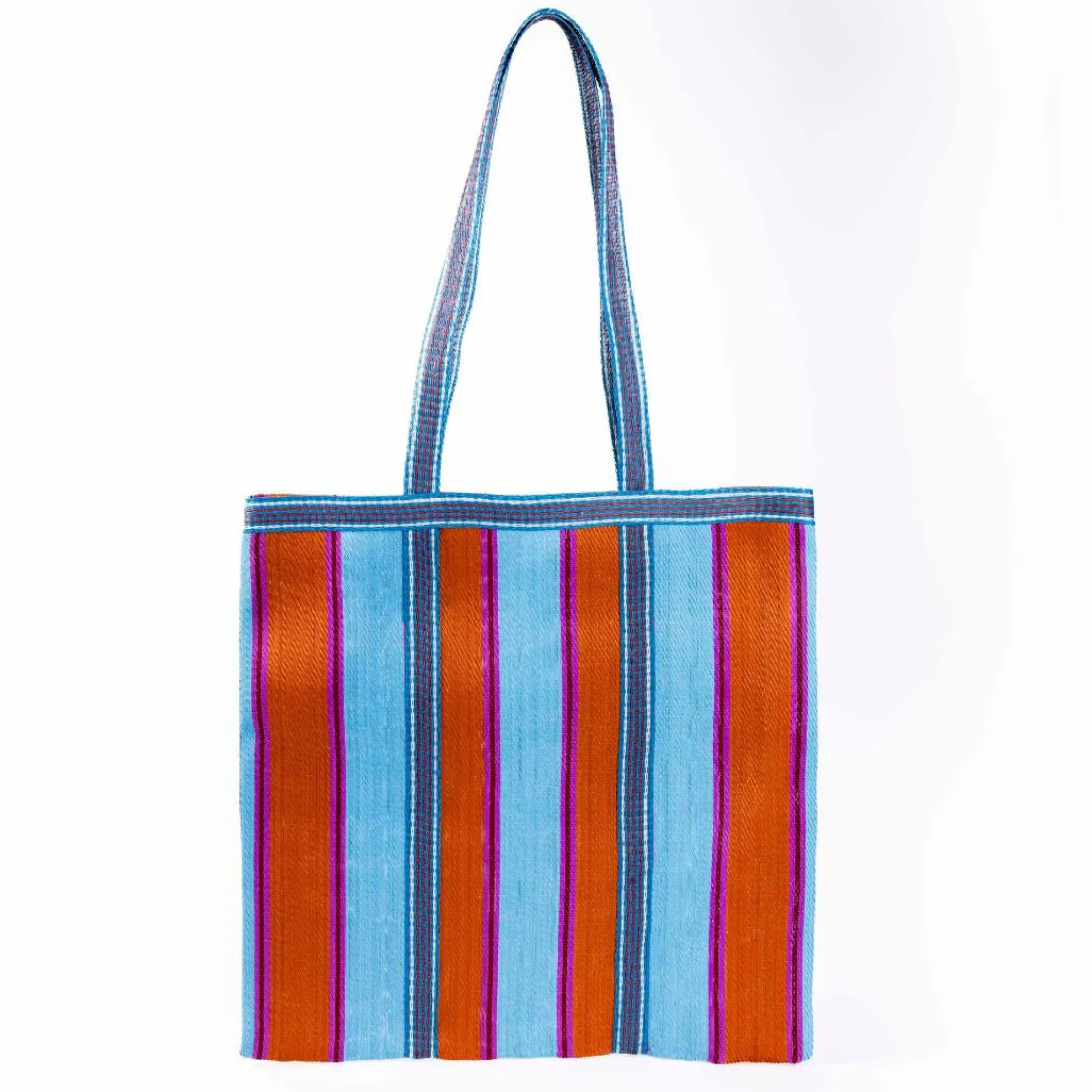 PARISIAN COOL La Rochelle Tote ORANGE+PINK+AQUA