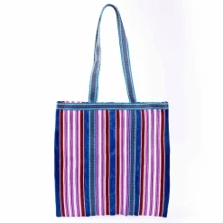PARISIAN COOL Monaco Tote PINK + NAVY