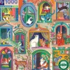 1000 pce Puzzle CATS IN WINDOW