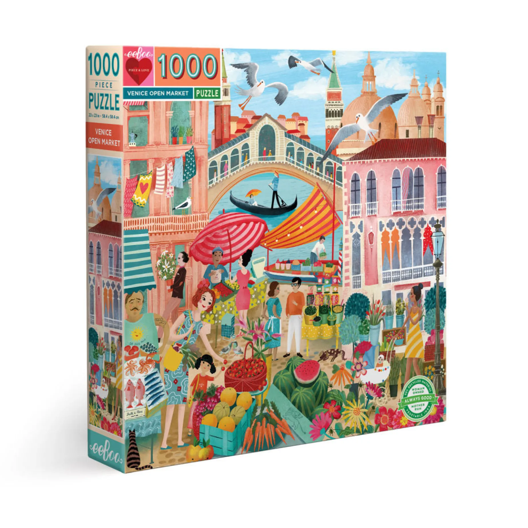 1000 pce Puzzle VENICE OPEN MARKET