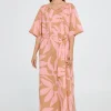 PIPPA RIDLEY Mezcal Dress SUNDIAL BISCUIT