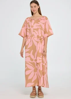 PIPPA RIDLEY Mezcal Dress SUNDIAL BISCUIT