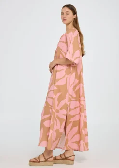 PIPPA RIDLEY Mezcal Dress SUNDIAL BISCUIT