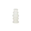 Ravella Ceramic Vase WHITE 20cm