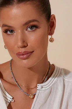 Round Trinket Earrings GOLD