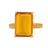 RT23 Glass Ring CITRINE