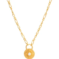 Ruby Teva Arabesque Necklace CABOCHON PEARL
