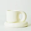 S&C Chubby Mug Set WHITE