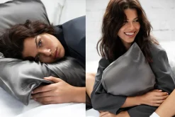 Slip Silk Pillowcase CHARCOAL