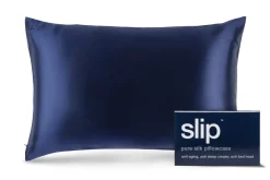 SLIP Silk Pillowcase NAVY