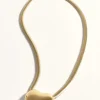 Snake Necklace GOLD HEART
