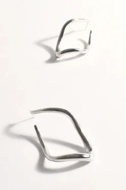 Statement Geo Hoops SILVER