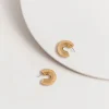 SUPER AMAZING Chubby Hoop GOLD