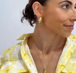 SUPER AMAZING Chubby Hoop GOLD