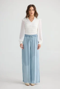 TALISMAN Freedom Pant LIGHT WASH DENIM