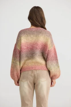 TALISMAN Lottie Knit BERRY OMBRE