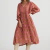 TALISMAN Wisteria Mini Dress AUTUMN SPRITZ