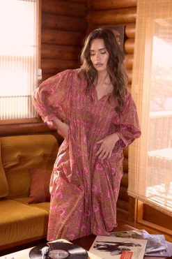 TALISMAN Wisteria Mini Dress AUTUMN SPRITZ