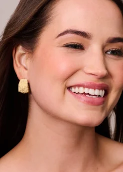 Tiger Tree Ariana Hoop Earrings GOLD