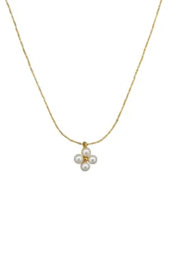 Tiger Tree Evie Necklace GOLD PEARL