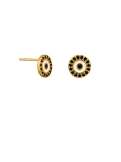 Tiger Tree Gold Fiona Circle Studs