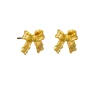 Tiger Tree Pollyanna Bow Studs GOLD