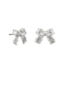 Tiger Tree Pollyanna Bow Studs SILVER