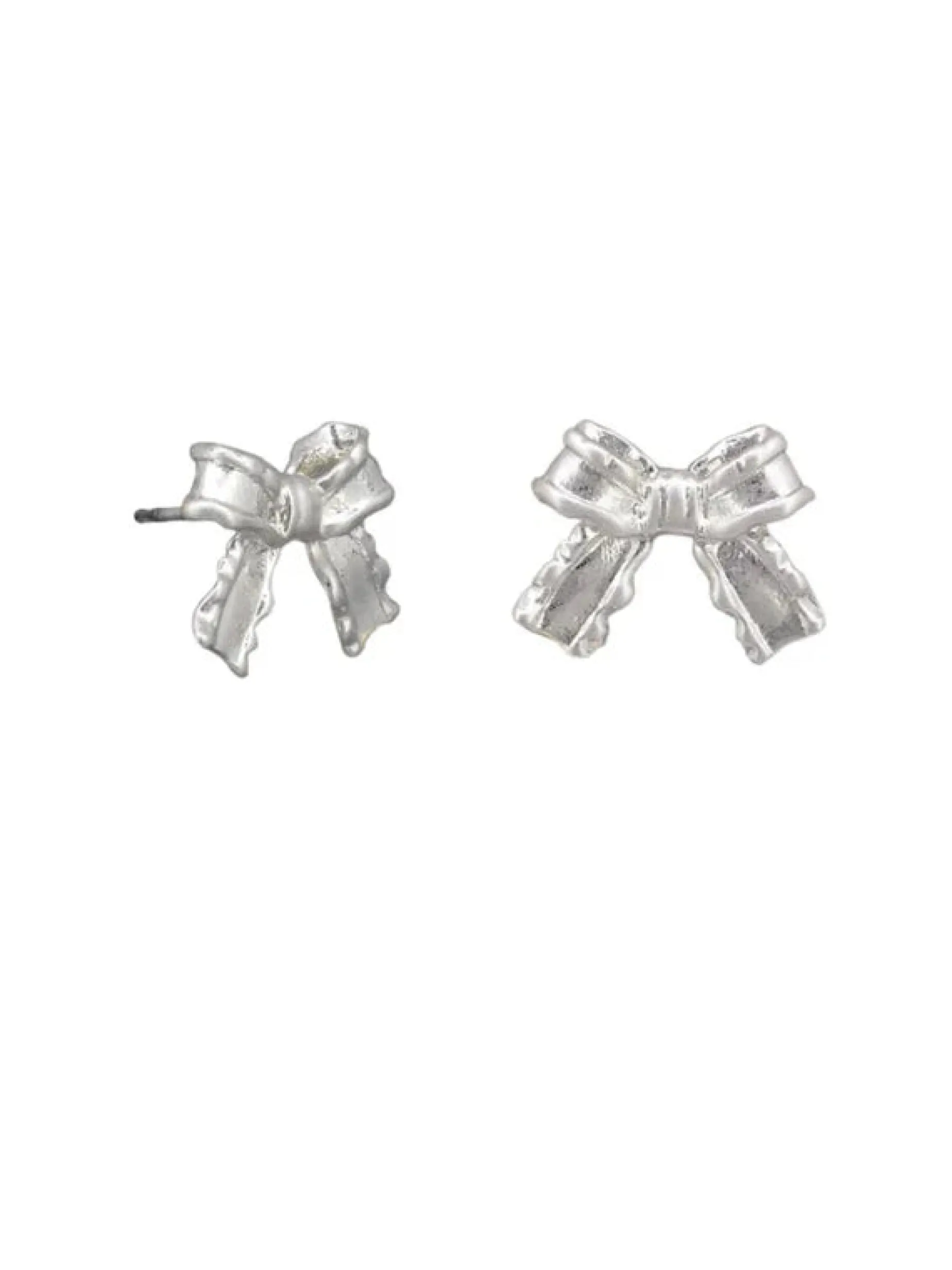 Tiger Tree Pollyanna Bow Studs SILVER