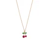 Tiger Tree Sweet Cherry Necklace